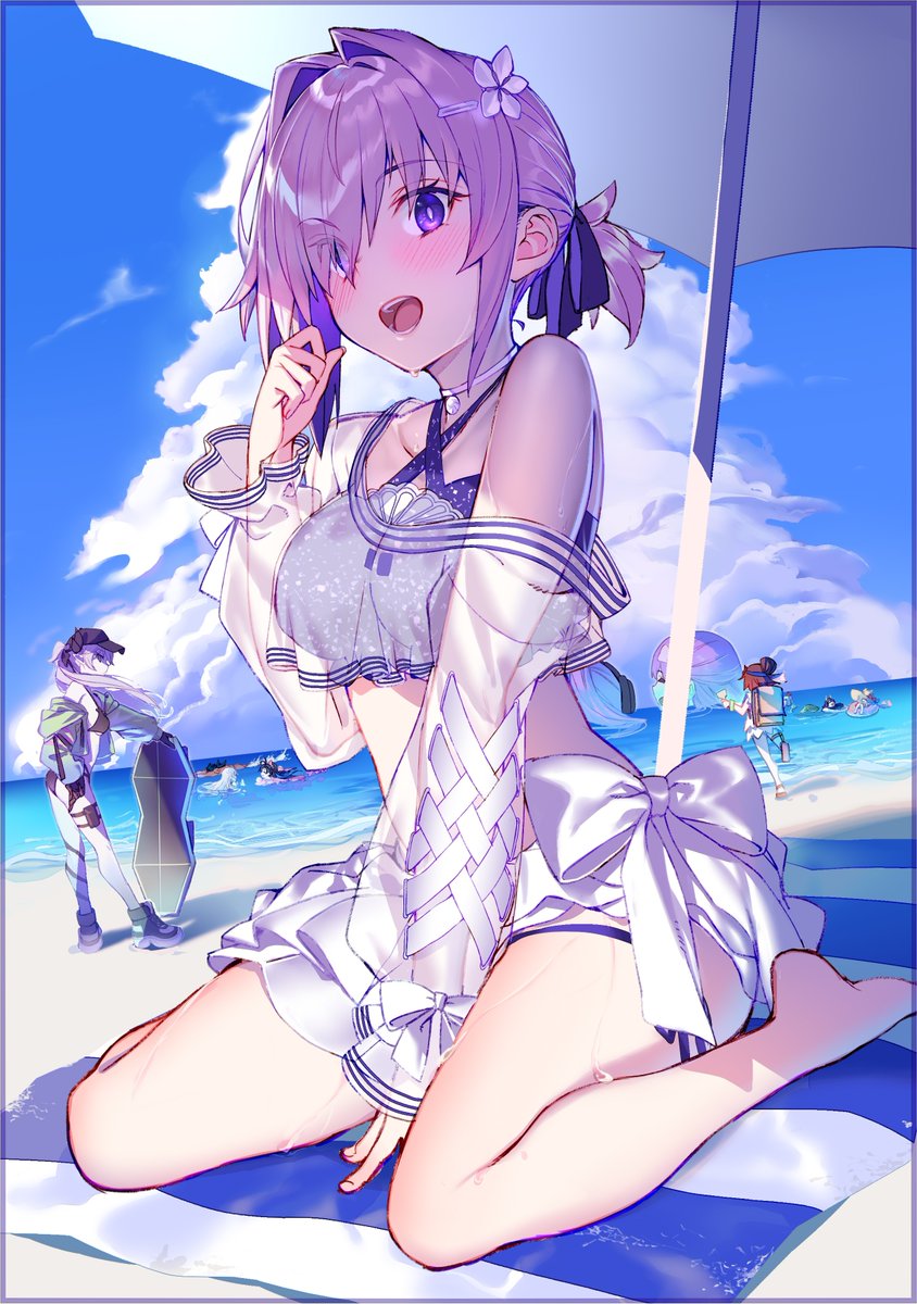 ore624's tweet photo. 遅くなったけど夏イベ楽しかった！🏖️
#FGO https://t.co/KUl7abj1CF