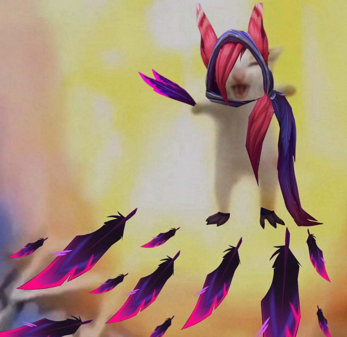 VioletRavenlol's tweet photo. FEATHERS FLY! https://t.co/gZywGBM5V6