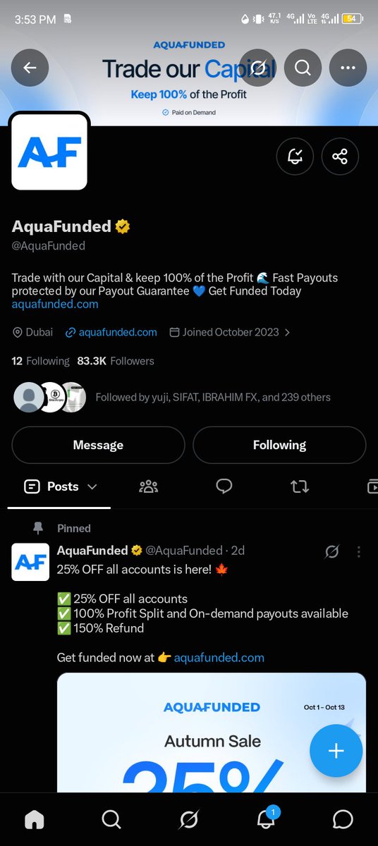 Black_margin's tweet photo. @madeinwings @AquaFunded @PropFirmStars @Quantivor @iTrades7 @_Emperor90 
@diaa_tr3des 
@SayLessFX 

Successfully completed. https://t.co/0Jm31s45q4