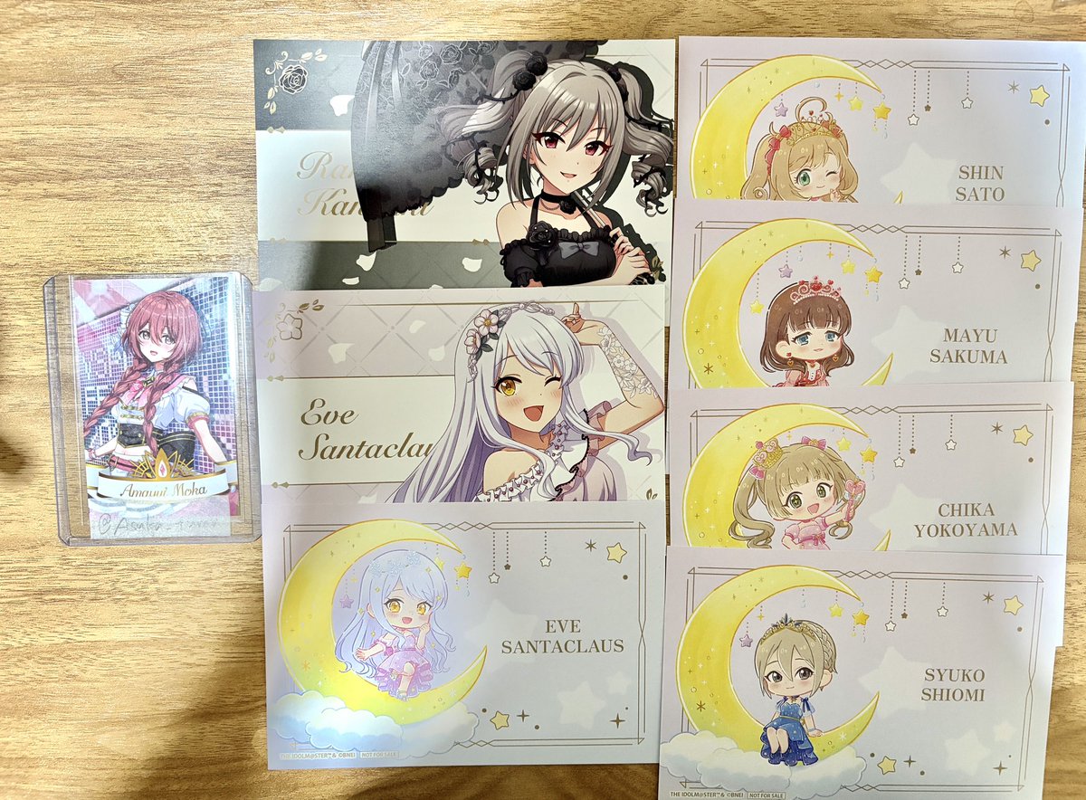 Asuka_tumu's tweet photo. 【交換】デレマス  シンデレラガールズ  Rose Tea Parlor  特典 コースター アクリルカード 缶バッジ

譲▷▶︎蘭子,周子,まゆ,イヴ,心,千佳,幸子,莉嘉

求▷▶︎飛鳥,ちとせ(飛鳥優先)

郵送交換またはKアリDay2での手渡し
検索からでもお気軽にお声掛けください！ https://t.co/4QdTFJnLWj