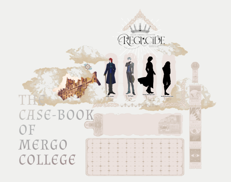 famine_trpg's tweet photo. 「REGlCiDE-レジサイド-」
KP：でめるさん
HO1：Jasper Jasmine / Etokaさん
HO2：Phil Pepper / ファミン
HO3：Stanley Saxifraga Lopez / いまもとさん
HO4：Nicolas Narcissus Lopez / chikaさん

HO1/HO2 生還 HO3/HO4 生死不明 にて前編終了 https://t.co/7Lh04wgJlc