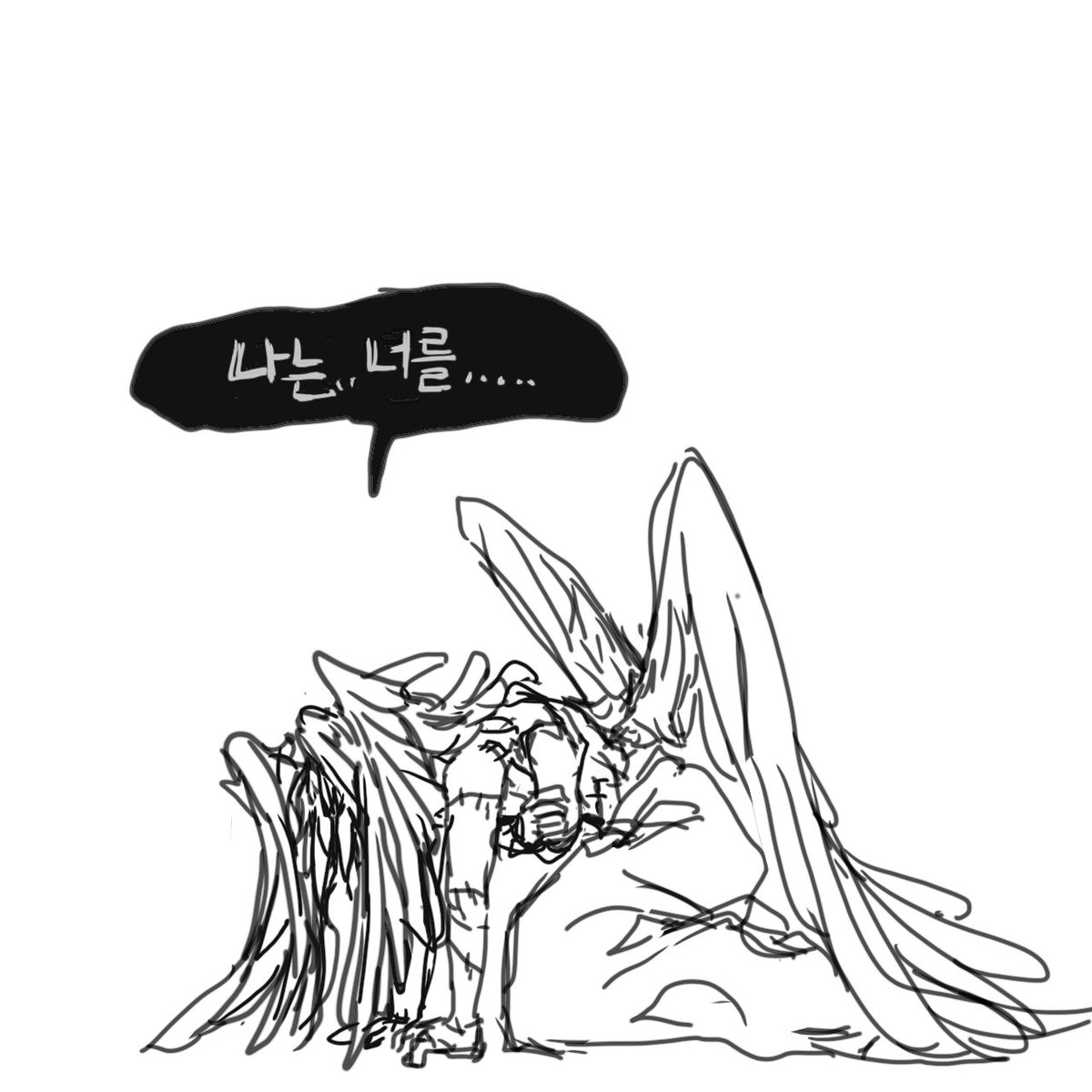 50mang_'s tweet photo. #고독의_괴물_비하인드
2년전에 그린거..진짜 초기 😂

고독의 괴물이 왜 '나는 너를 너는 나를'앨범 마지막곡으로 들어있게요 https://t.co/a6GaDLPf4c