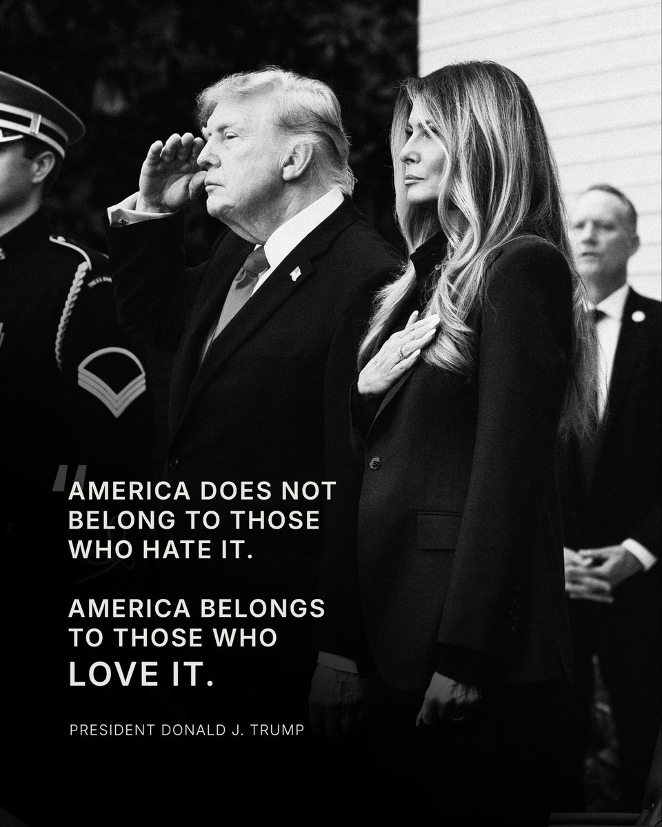 WhiteHouse's tweet photo. The greatest country in the world. https://t.co/GMmasjh2Nm