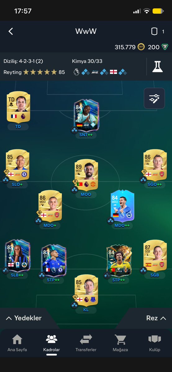 bagChazzerix's tweet photo. @FUTBIN #SquadSurgery https://t.co/amaIKpmmST