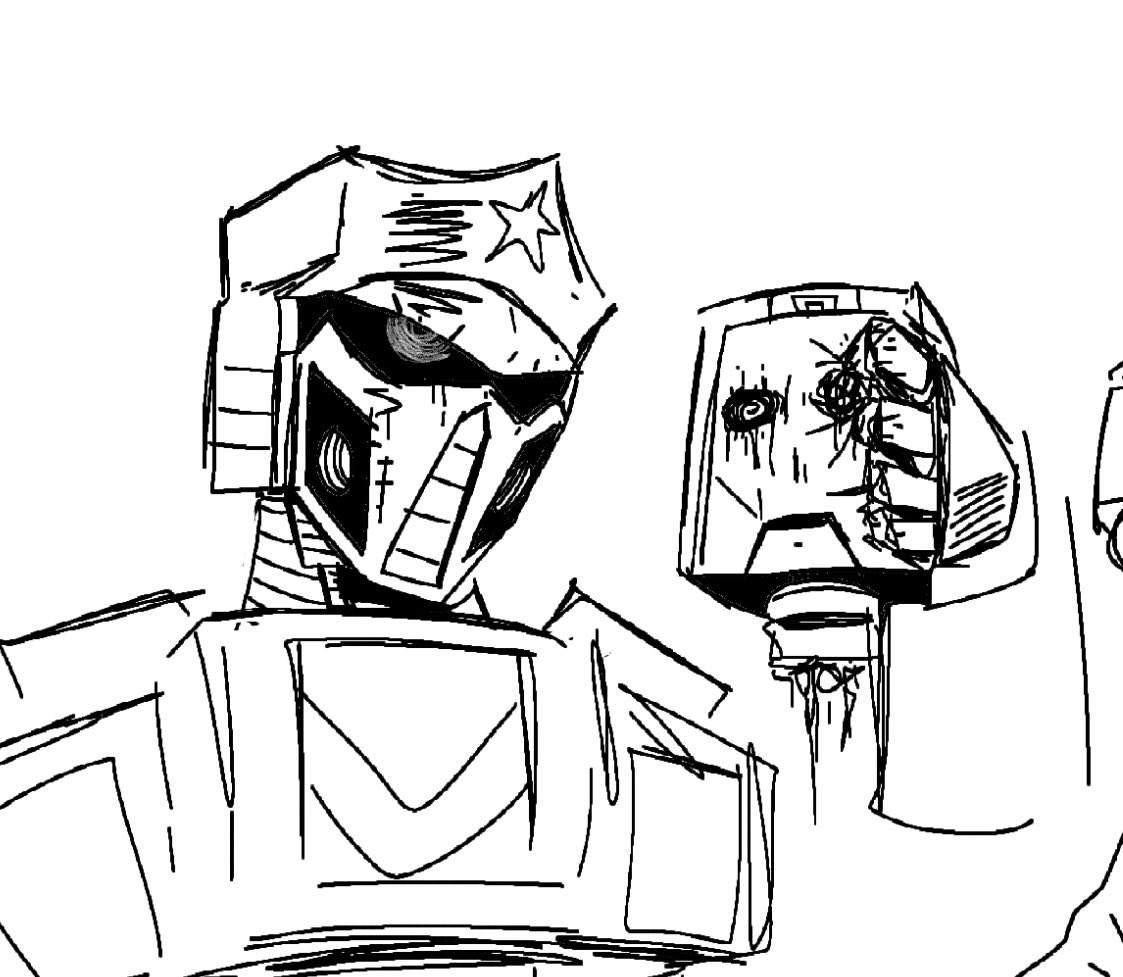 micnugtmn198539's tweet photo. JEEPERS!! 👀👀😥😥this FELLER sure does give me THEE CREEPERS🥺🥺😱😱😮👻👻
#gobots #machinerobo https://t.co/es9Vz9pmKD