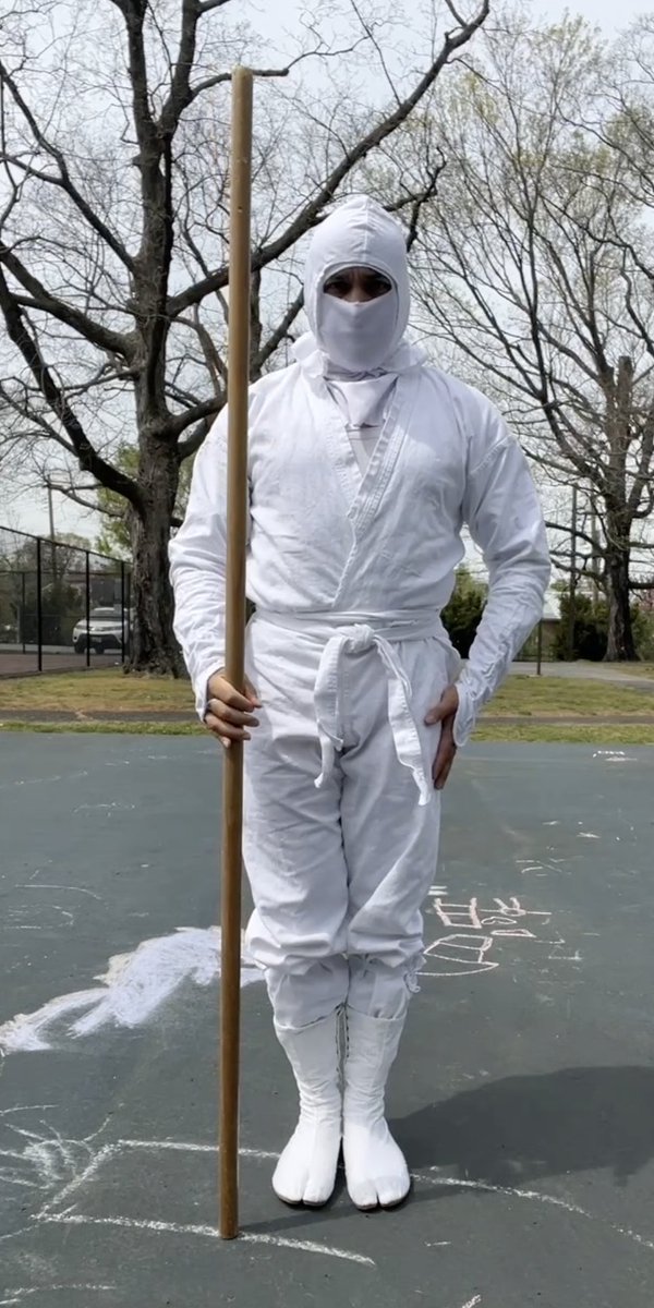 MexiNinjaBoi's tweet photo. "Kuro's White Ninja Kung fu Bo Staff Form 4"
-
(SET 1 of 2)
-
Here a Shiro Ninja practicing his Bo Staff skills. π₯π₯·π½
-
#ninjapride #martialartslife #localpark #martialarts #kungfu #Bostaff #bostaffskills #ninjutsu #Whiteninja #kicks #kungfuskills #ninjaskills #white #ninjas #ninjaskill