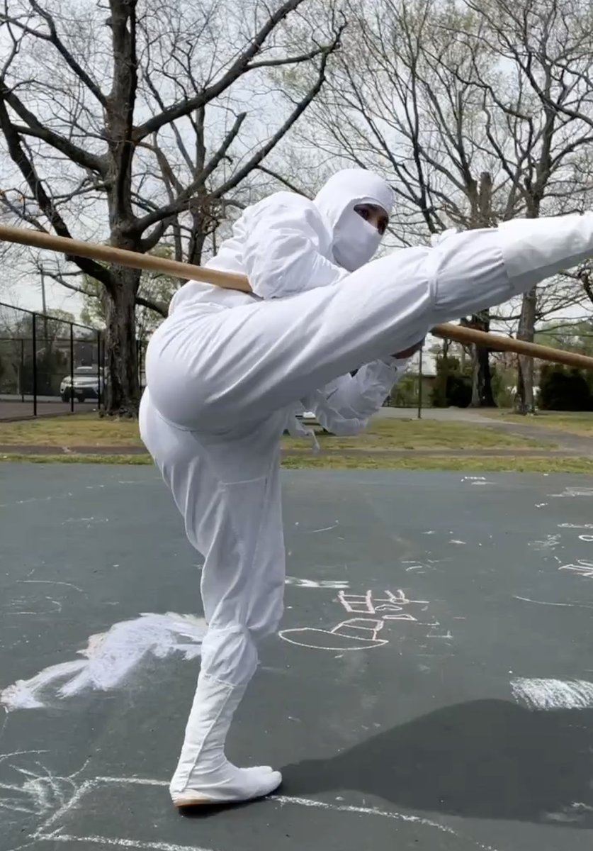 MexiNinjaBoi's tweet photo. "Kuro's White Ninja Kung fu Bo Staff Form 4"
-
(SET 1 of 2)
-
Here a Shiro Ninja practicing his Bo Staff skills. π₯π₯·π½
-
#ninjapride #martialartslife #localpark #martialarts #kungfu #Bostaff #bostaffskills #ninjutsu #Whiteninja #kicks #kungfuskills #ninjaskills #white #ninjas #ninjaskill