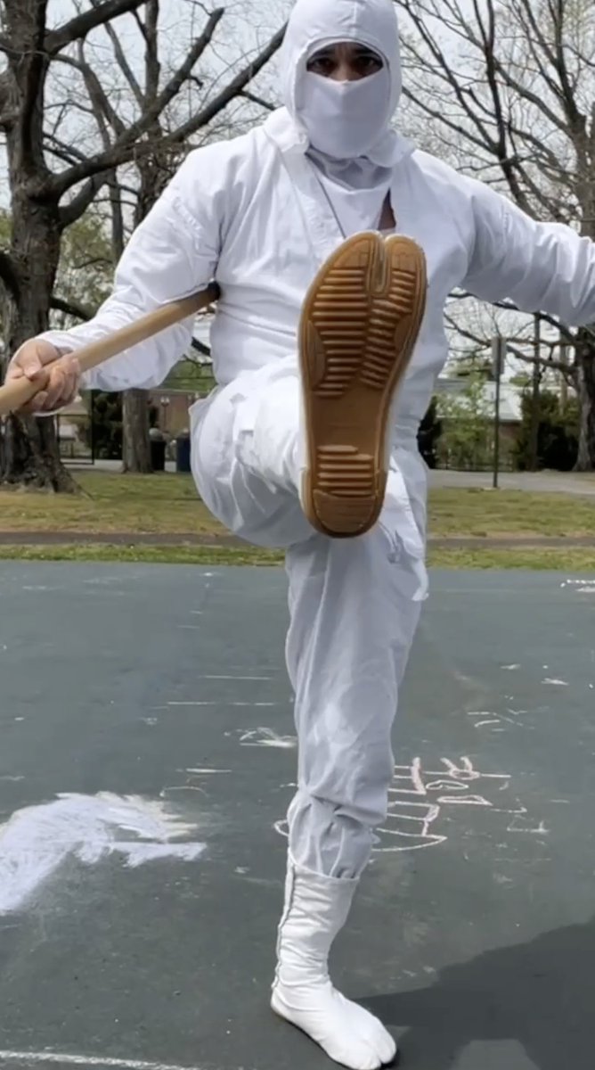 MexiNinjaBoi's tweet photo. "Kuro's White Ninja Kung fu Bo Staff Form 4"
-
(SET 1 of 2)
-
Here a Shiro Ninja practicing his Bo Staff skills. π₯π₯·π½
-
#ninjapride #martialartslife #localpark #martialarts #kungfu #Bostaff #bostaffskills #ninjutsu #Whiteninja #kicks #kungfuskills #ninjaskills #white #ninjas #ninjaskill