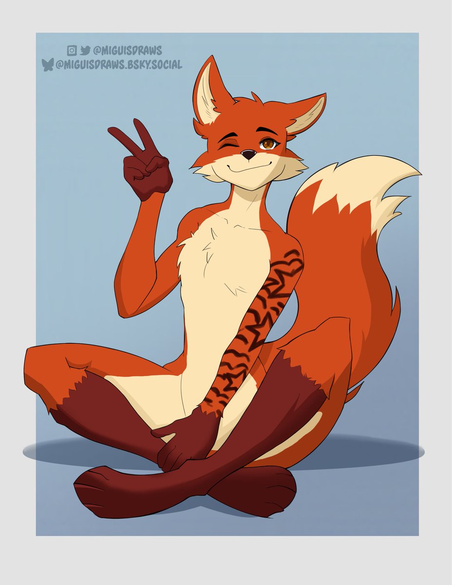 MiguisDraws's tweet photo. Full body commission for sparkyfox001

#furry #furryart #furrycommission #furrycommissionsopen https://t.co/UP7XslkQiu