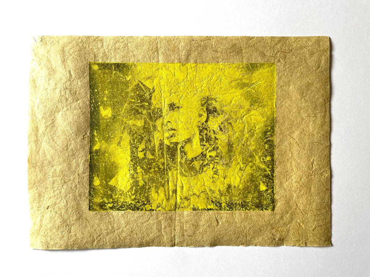 AnimalsLab's tweet photo. Untitled
2026
Mixed media on handmade paper made by @NunoDias — this one using fibers from rye straw from Videmonte! @Portugal
297 x 420 mm

#gelelf #monoprint #gelprinting #gelprint #gelelf_official #monotype #ContemporaryArt #ProcessBasedArt #VisualArt #ArtOnPaper #acrylics https://t.co/seQwmxN8JL