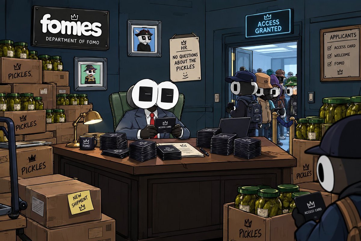 0xerfani's tweet photo. At this point I’m starting to question the hiring process at the Department of FOMO 😂

I experience FOMO daily check every update twice and somehow I’m still not on the team.

If you still waiting for your badge too let report for duty together 👀

@FomiesNFT https://t.co/DBwblDZjqi
