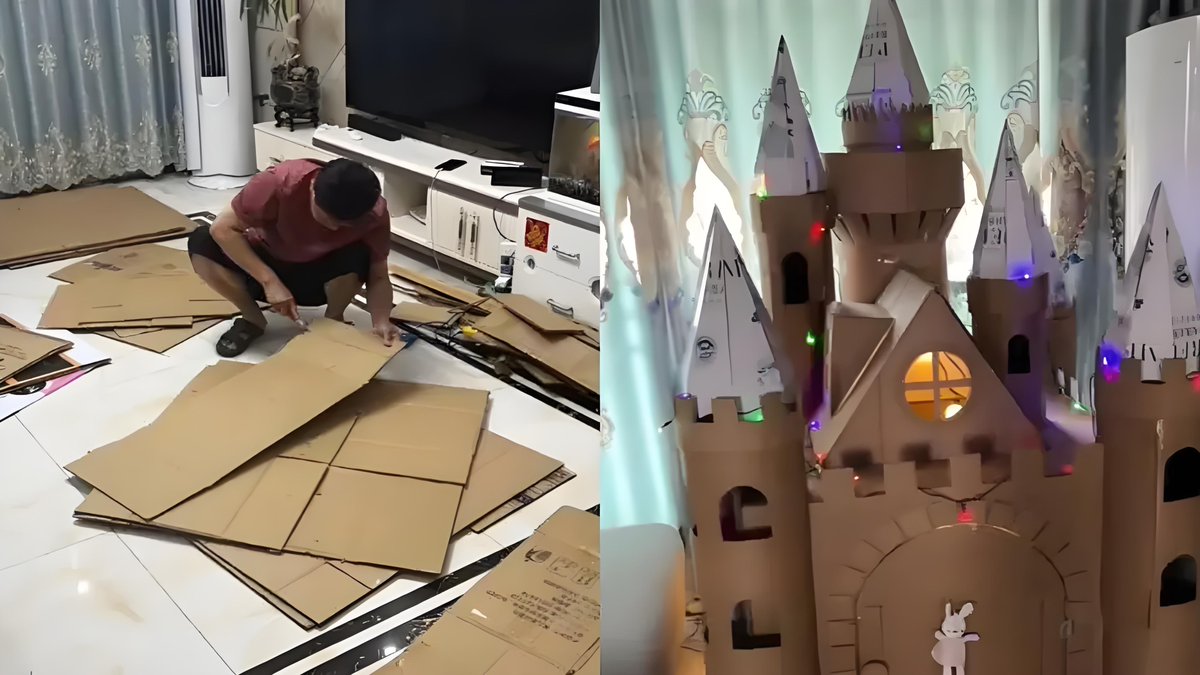 BaileyWiggdw's tweet photo. Jugamos a construir un castillo de cartón hoy! Risa y momentos tiernos con mi pequeo, el mejor regalo del día ， https://t.co/926TCHaGRR