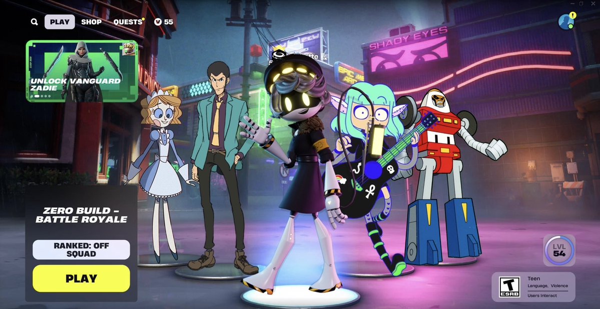diegop70207's tweet photo. This will be Fortnite in 2047 #lsp #lesbianspaceprincess #lupiniii #lupinthethird #lupinthe3rd #md #murderdrones #nmurderdrones #emmytherobot #cykill #gobots #Fortnite https://t.co/v5N260jrOk