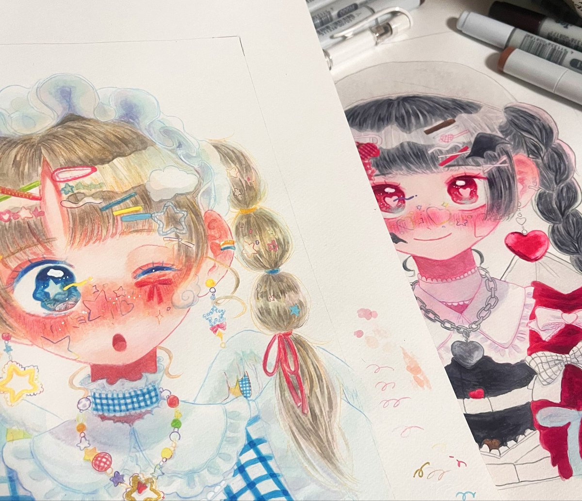 u_taSbr's tweet photo. #オノマトペ_きらきら ちまちまと……………… https://t.co/eG4XY4QoeM