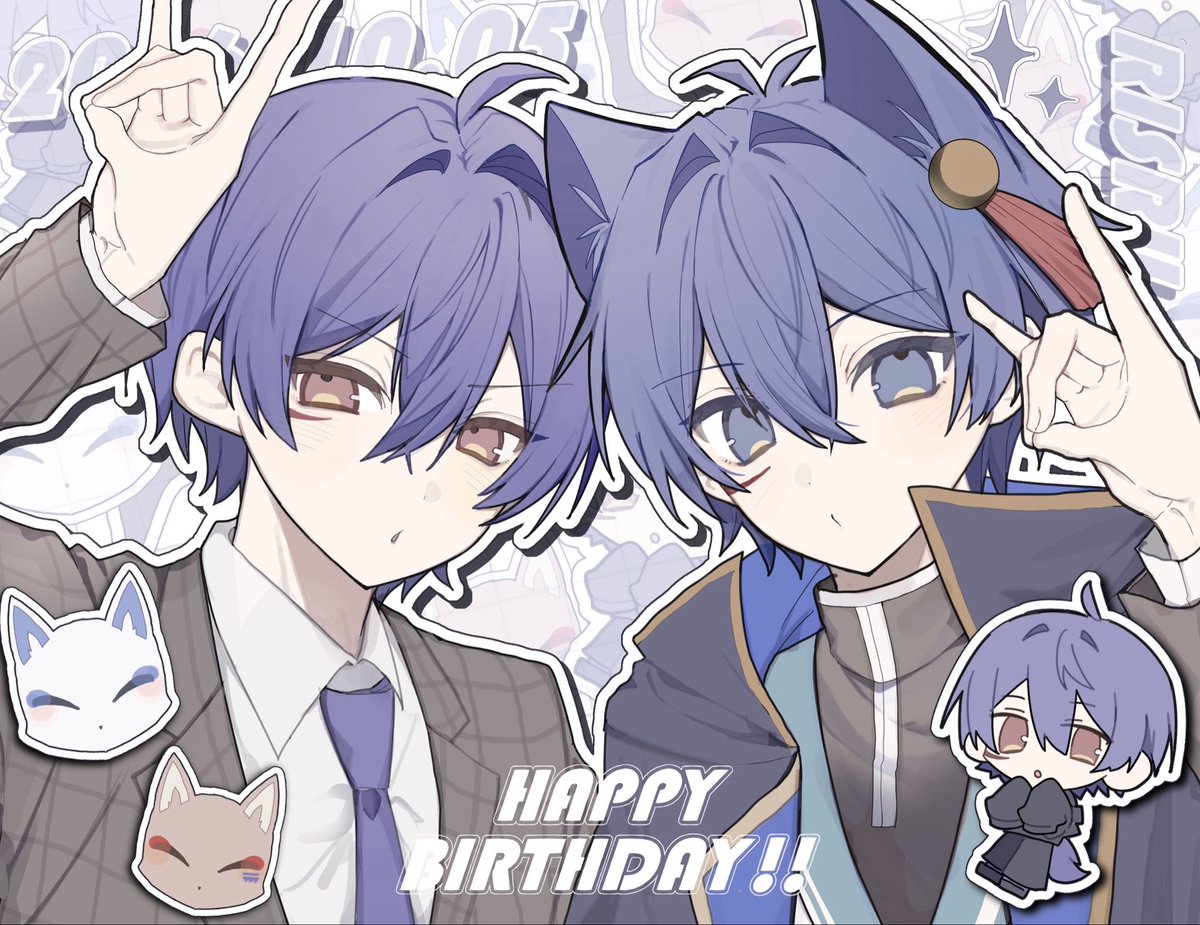 flluzg_'s tweet photo. お誕生日おめでとうございます🎂㊗️
 #りすたじお #りする誕生祭2026 https://t.co/2T4yq62Vnq