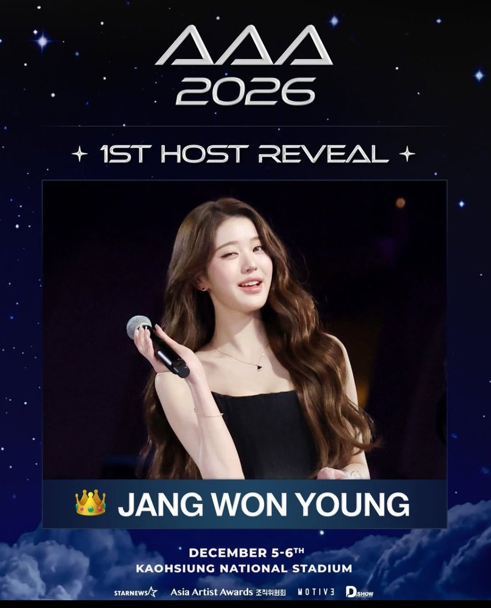 imnotreadyto's tweet photo. Jang Won-young will host the AAA 2026 Awards ceremony, the awards show which the pedophile rapist Korean actor Kim Soo-hyun will participate among the the actors line-up. https://t.co/EKwZxMZNfc