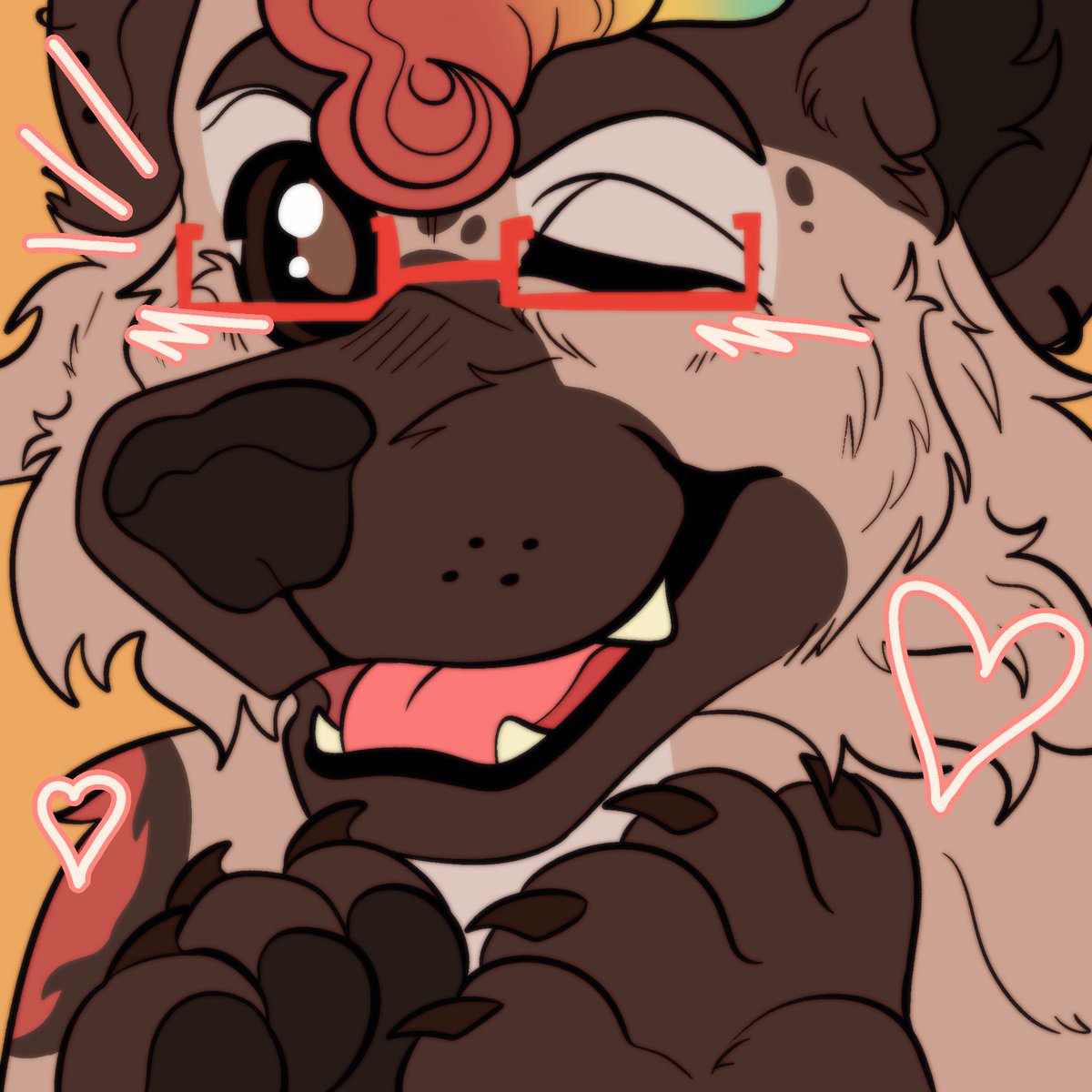 Mephistofleas's tweet photo. GOOD MORNING flea nation, enjoy a small batch of cmms ive done for a lovely client! 

and still have a few more in progress ;3c! 

🤎 https://t.co/J3ywyj1maY