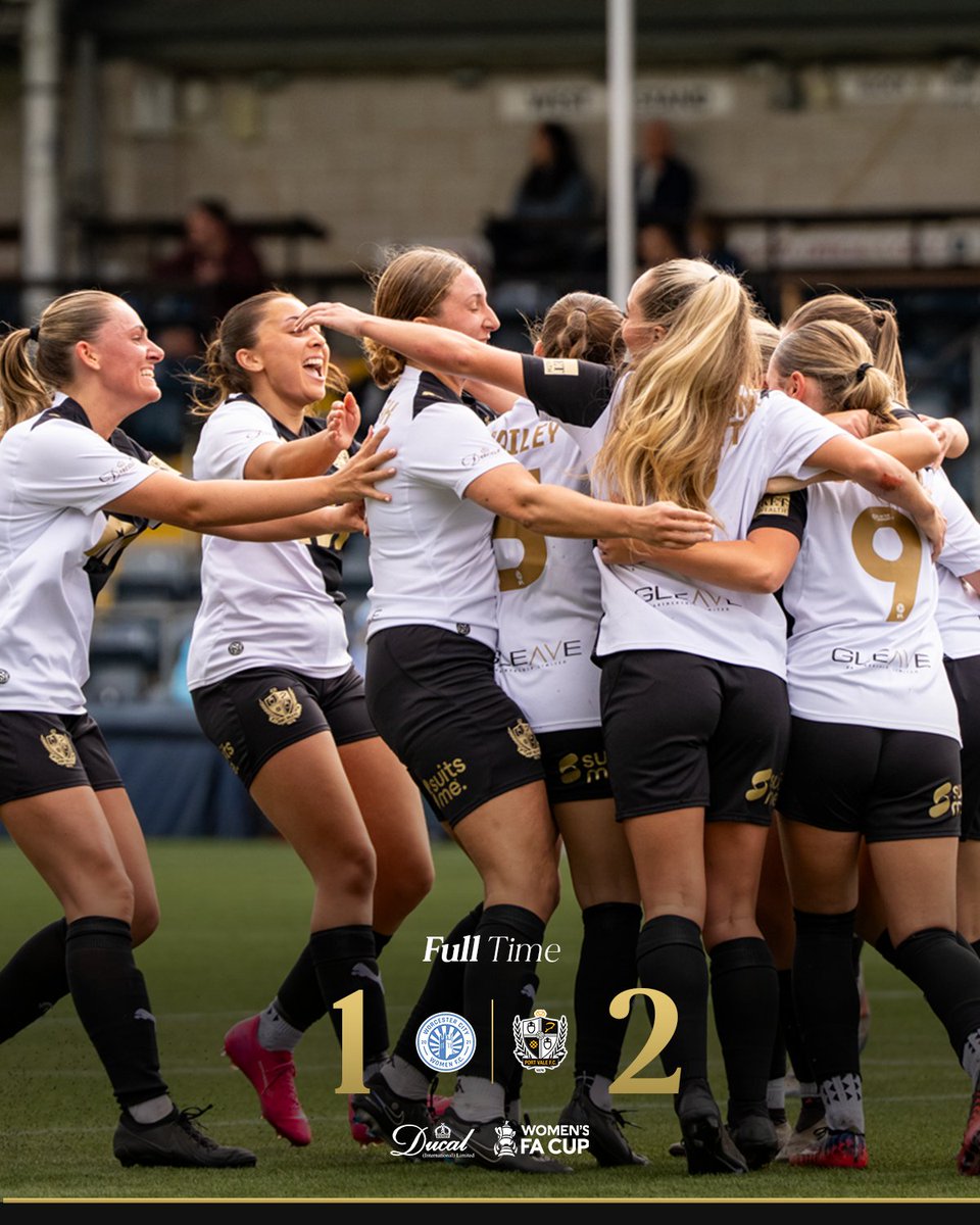 PVFCWomen's tweet photo. IN TO THE FIRST ROUND PROPER WITH A BIG WIN IN THE FA CUP! 🏆

#PVFCWomen https://t.co/AwPyHpr27n