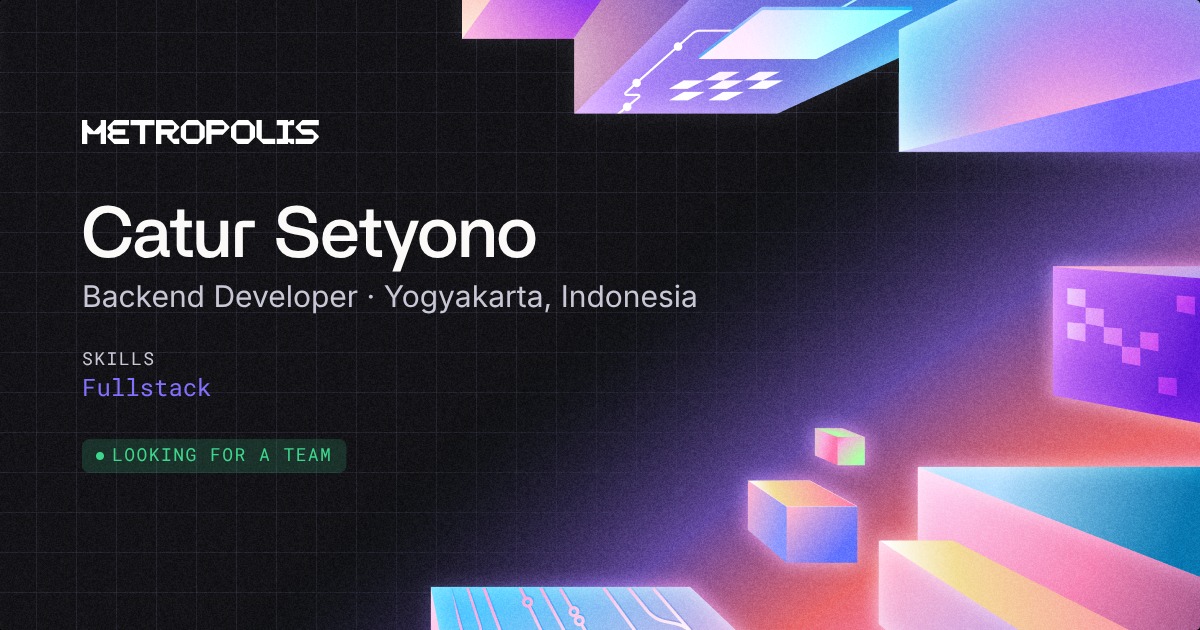 tyodev's tweet photo. 6 weeks. 1 build. See you at Metropolis. 🏙️
https://t.co/jjRIH9m0PI https://t.co/5TSBwCNpre