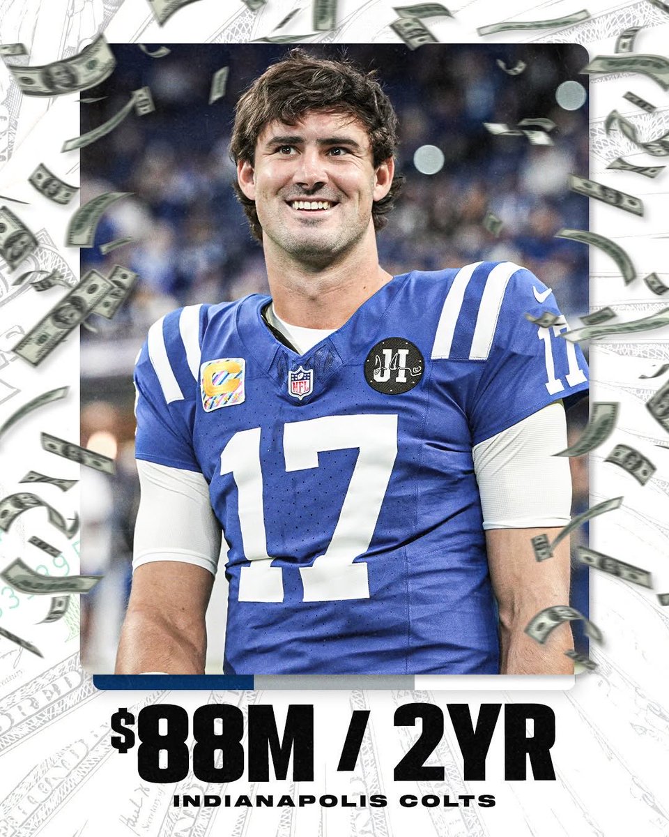 Peyton2L's tweet photo. Look, people can think whatever they want about Daniel Jones

But, a $90 million Quarterback is expected &amp; simply has to play better

The Commanders are not a good team. They’re on their 3rd string QB

This is sad https://t.co/fSA91aW80a
