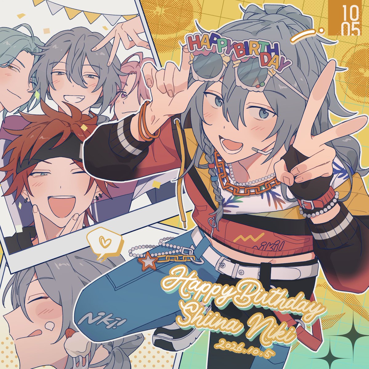 iUiU_MUM's tweet photo. 💛たくさんお祝いされてね🌼🎂

#椎名ニキ誕生祭2026 https://t.co/3KaWyC8cQ4