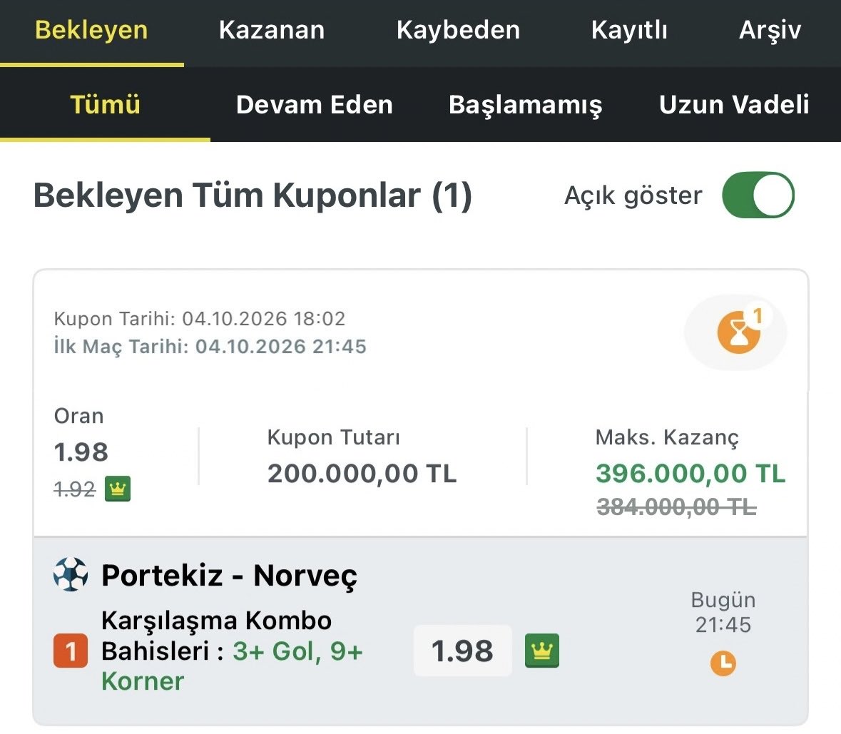 redkitsahada's tweet photo. Basit kazanır😎 https://t.co/dXjLrEg0sq