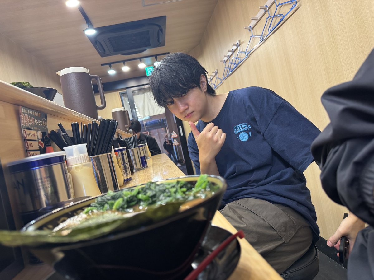 ko_tata529's tweet photo. 🍜 with お隣さん@goniha528 https://t.co/ZzVqznK1lK