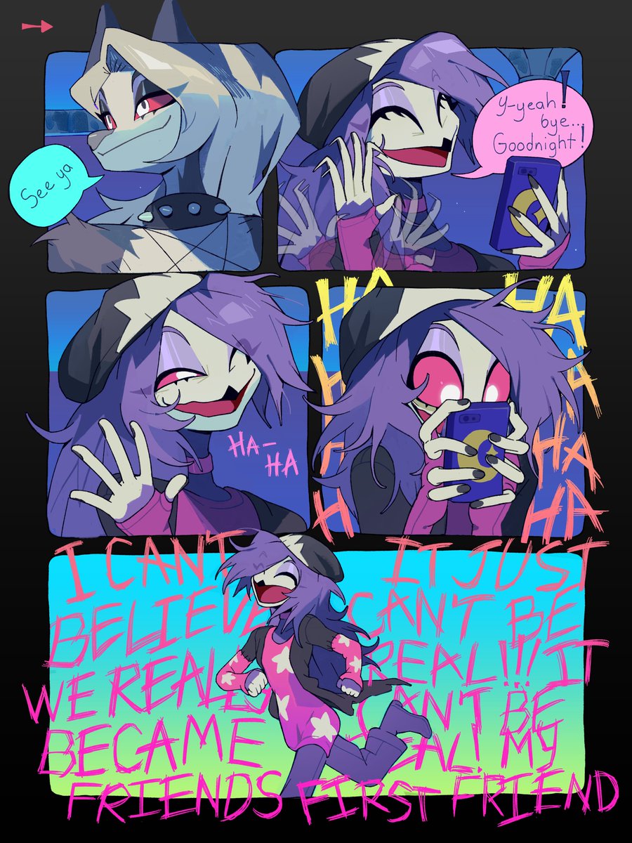 dissss_section's tweet photo. Octavia gets her first friend #HelluvaBoss #Octavia https://t.co/FpW7iPumQn