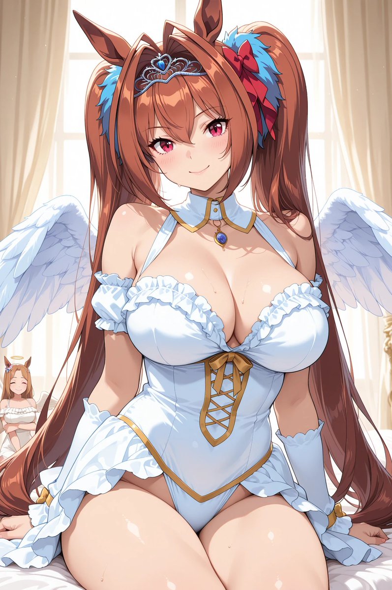 AI5785325758210's tweet photo. 本日のラストはダイワスカーレット
さんです。
今日もお付き合いいただき
ありがとうございます🙇
また投稿してまいりますので
よろしくお願いいたします🙏
#AIart　#ウマ娘　#SFW
#ダイワスカーレット https://t.co/9e4WA12AUu