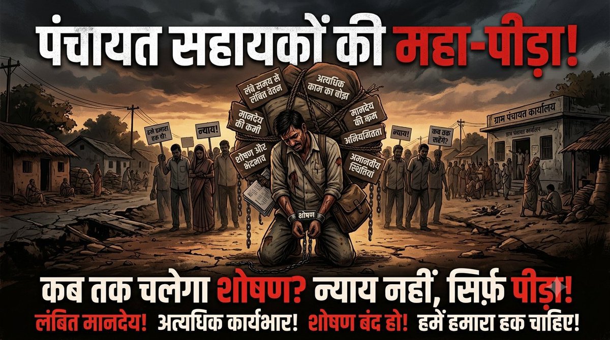 RiyaPal573209's tweet photo. हज़ारों की भीड़ में मेरिट से चुनकर आए टॉपर युवा को 9000, और बिना किसी परीक्षा के रखे गए केयरटेकर को भी 9000! गजब का अर्थशास्त्र है @UPGovt का।
PanchayatSahayak
 #सचिवालय_शौचालय_एक_समान https://t.co/AUHJW4ZZyY