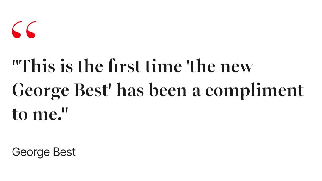 Saintthird_'s tweet photo. George Best talking about 18 year old Cristiano back in 2003. https://t.co/kkTXOo5wBE