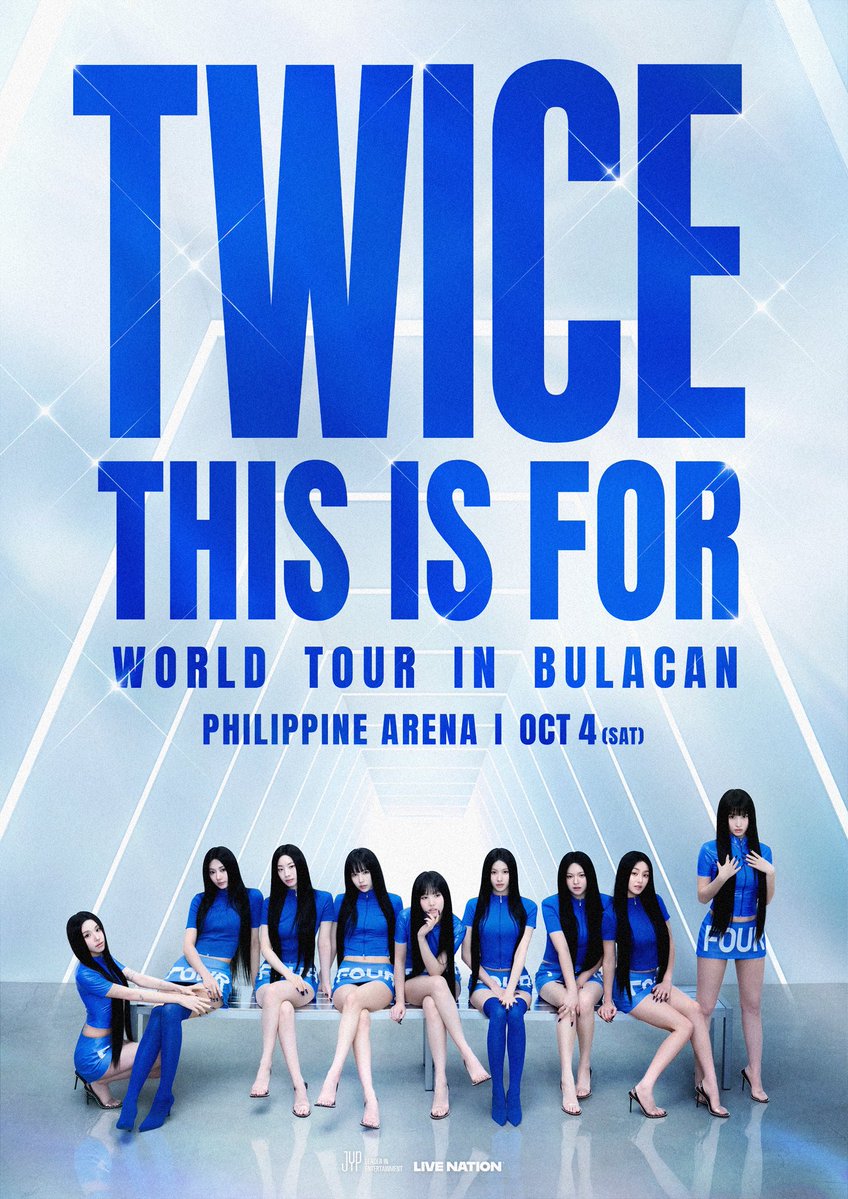 todayintwice's tweet photo. 1 year ago today, TWICE finished their sold out concert in Bulacan at Philippine Arena for their 6th World Tour 'THIS IS FOR.'

Filipino ONCEs! 🇵🇭 Share us your moments! ✨ https://t.co/n9JFPtrRS8