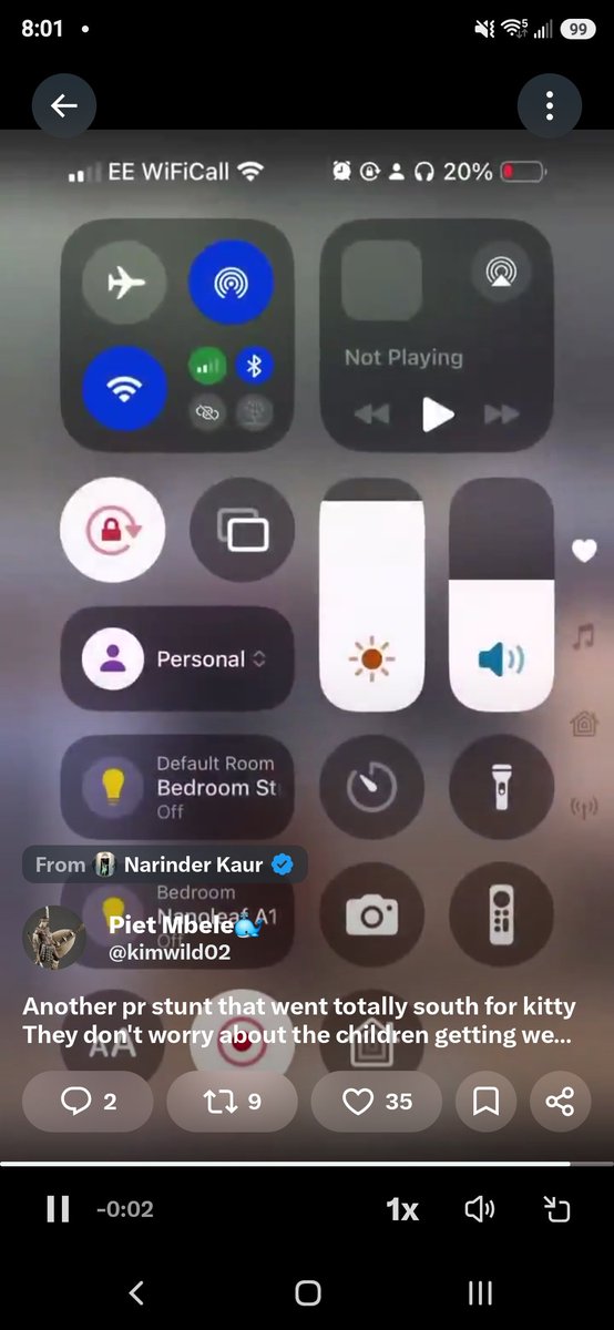 jvan66's tweet photo. @kimwild02 What is this that popped up during video https://t.co/IFUlszhwrr