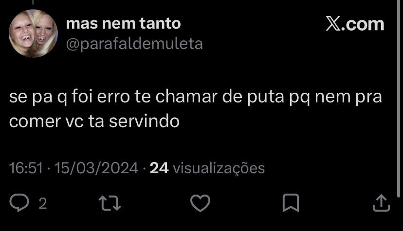 timetoportrazol's tweet photo. @parafaldemuleta misoginia do bem https://t.co/DMC5dj8hi8