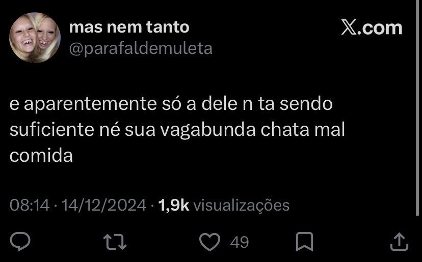 timetoportrazol's tweet photo. @parafaldemuleta misoginia do bem https://t.co/DMC5dj8hi8