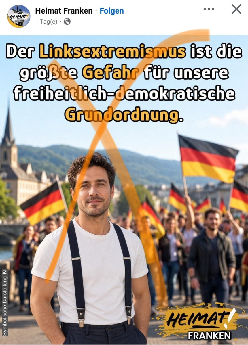 rick_sonnens's tweet photo. Wenn jeder politische Gegner zur größten Gefahr erklärt wird, ist die einzige echte Gefahr meist die Panik derer, die gerade schreien.
#Demokratie
#Populismus #noafd #fckafd #NazisRaus #AfDmachtDumm #wirsindmehr #Wirsindbunt #afDnee #FCKNZS #fckafd #wirsindantifa #patridioten https://t.co/WTnXRaHIuH