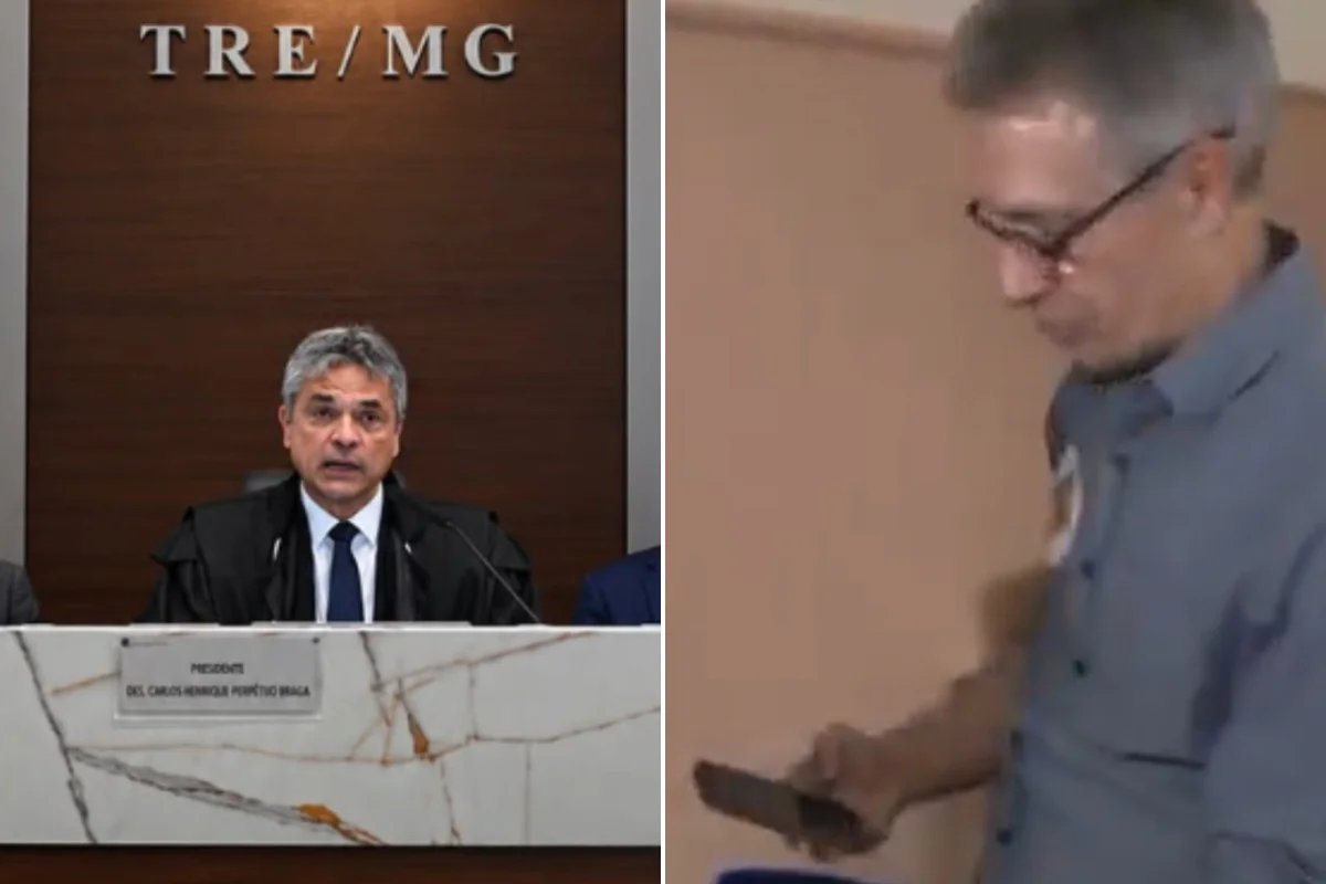 Metropoles's tweet photo. 🚨 ELEIÇÕES 2026 | Presidente do TRE-MG diz que Zema pode ser detido por celular na cabine

“Isso é irregular e caracteriza crime. Isso pode, inclusive, gerar pena de detenção”, afirmou o presidente do TRE-MG sobre Romeu Zema https://t.co/O5Lmz907tQ