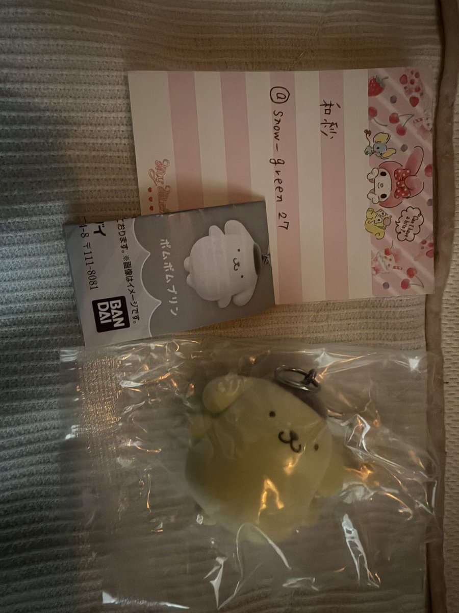 snow_green27's tweet photo. 交換募集
サンリオキャラクターズ　カラフルカルビナマスコットチャーム

譲：ポムポムプリン

求：マイメロディ

郵送での交換希望です。
検索からでもお気軽にお声がけください‼︎ https://t.co/0KuhLZ5PBx