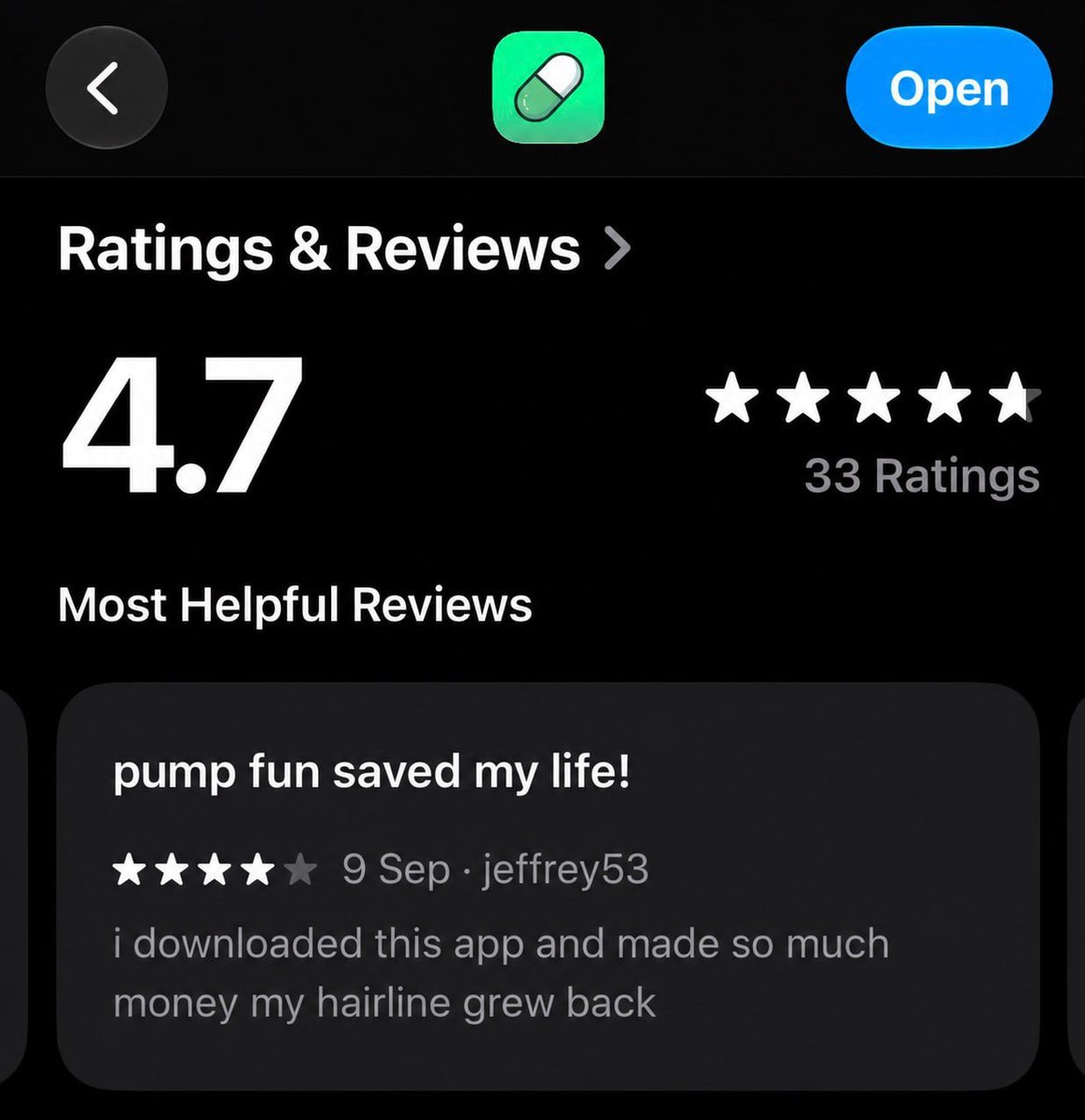 PumpfunEco's tweet photo. honestly not sure how to earn that 5th star https://t.co/YkiB25Y1pf