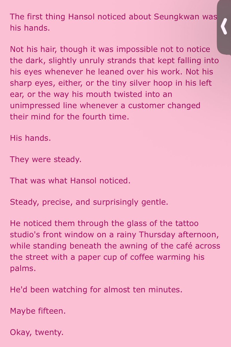 changsubmissive's tweet photo. Comparison of my last big writing piece (other than essays because yk.. they’re essays) to this one https://t.co/Vh9cNToLRA