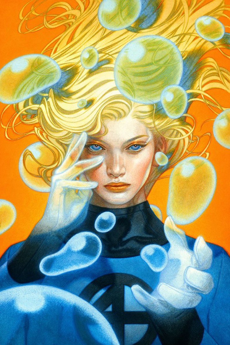 jeangreyys's tweet photo. Marvel women by Tran Nguyen https://t.co/3BWoisK3Z5