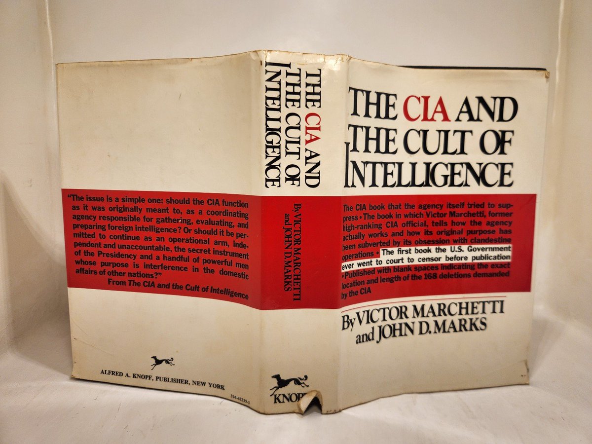 HistoryinReview's tweet photo. Victor Marchetti spent fourteen years inside the CIA. He left in 1969. In 1989 he told an IHR conference that the agency does not only hide operations. It writes history.
The paper is in the September 2012 headlines archive. His claim is institutional, not atmospheric. Secrecy, he writes, is kept less from foreign services than from the American public, “for you, too, are considered the opposition.”
The agency, on his account, works at the direction of the presidency. Every president since Truman, he says, has lied to protect it. The method has a name: plausible denial. The agency takes the blame so the White House does not.
Before publication of The CIA and the Cult of Intelligence (1973), the government tried to cut 399 passages. It was the first book Washington went to court to censor in advance. Knopf printed the blanks.