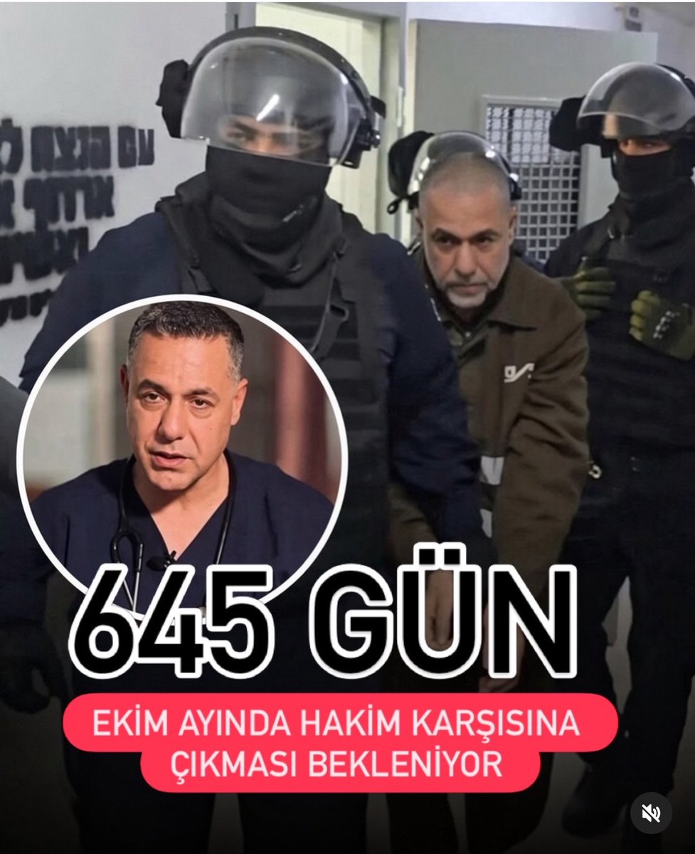 deryacaburda's tweet photo. 645 gündür İsrail zindanlarında esir; Suçu Gazzeli çocukları tedavi etmek. 
Sde Teiman kampında çıplak bırakılma,cop ve elektrik şoku ile darp gibi sistematik işkenceye maruz kaldı.
Avukat raporlarına göre 4 kaburgası kırıldı,gözünde ağır hasar oluştu. @antonioguterres @drtlaleng https://t.co/xEcGok8ERw