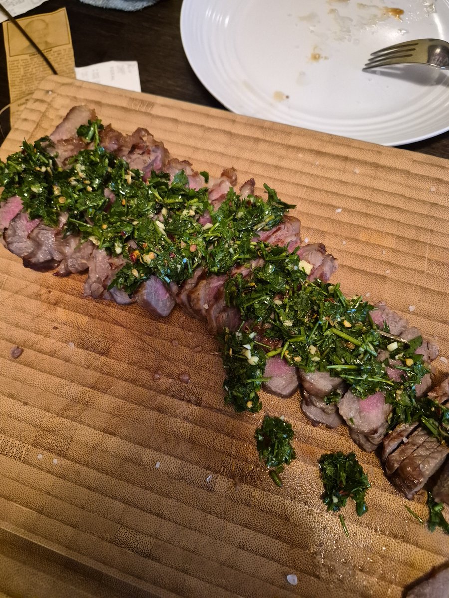 Simardtweets1's tweet photo. Diet made easy.
9nce you have chimichurri on a steak you'll never want anything else. #FoodPics https://t.co/9hSuAMiAKM