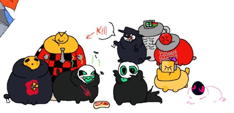 R4GECABRA's tweet photo. magma with aji and his fellas https://t.co/NbmRvShdgk