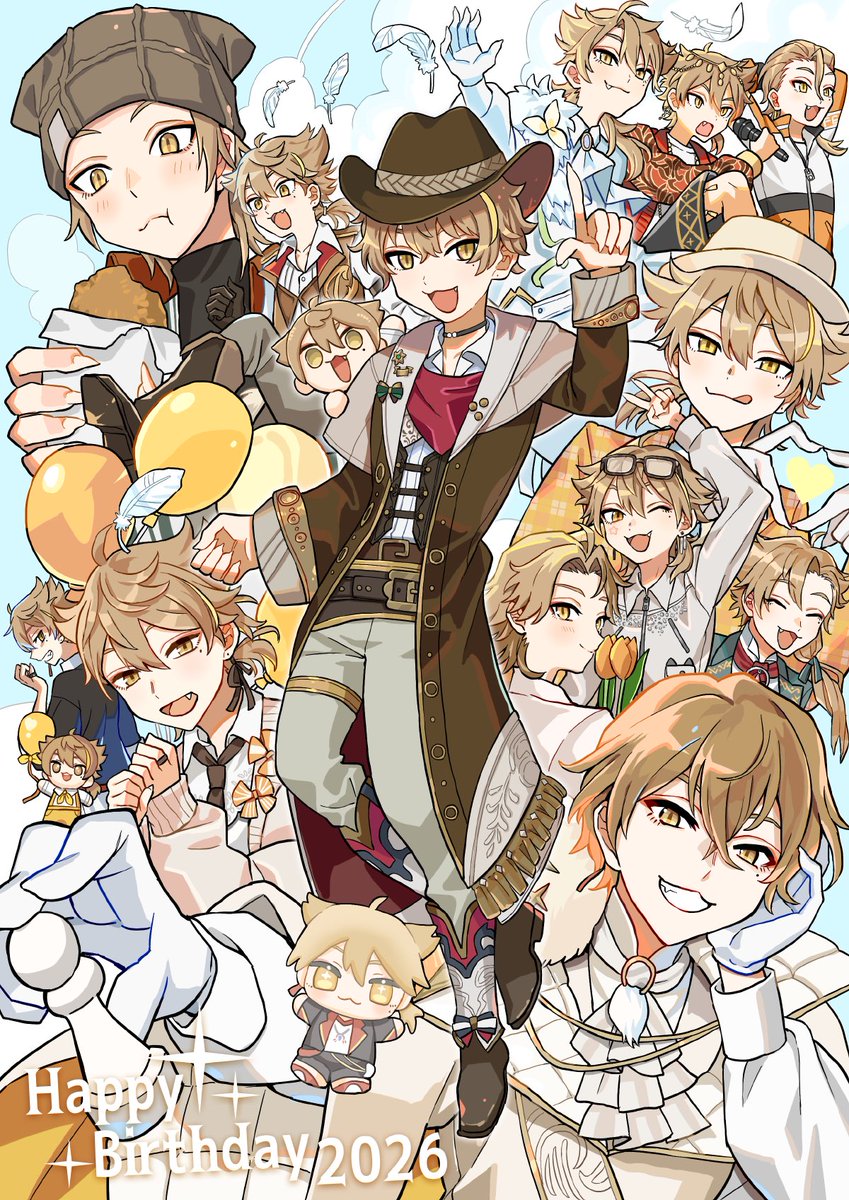 kinugasa_moduru's tweet photo. #伏見ガクバースデー2026 #絵ガク 
誕生日おめでとう！！去年出たビジュアルです https://t.co/P6yOcNt7YH