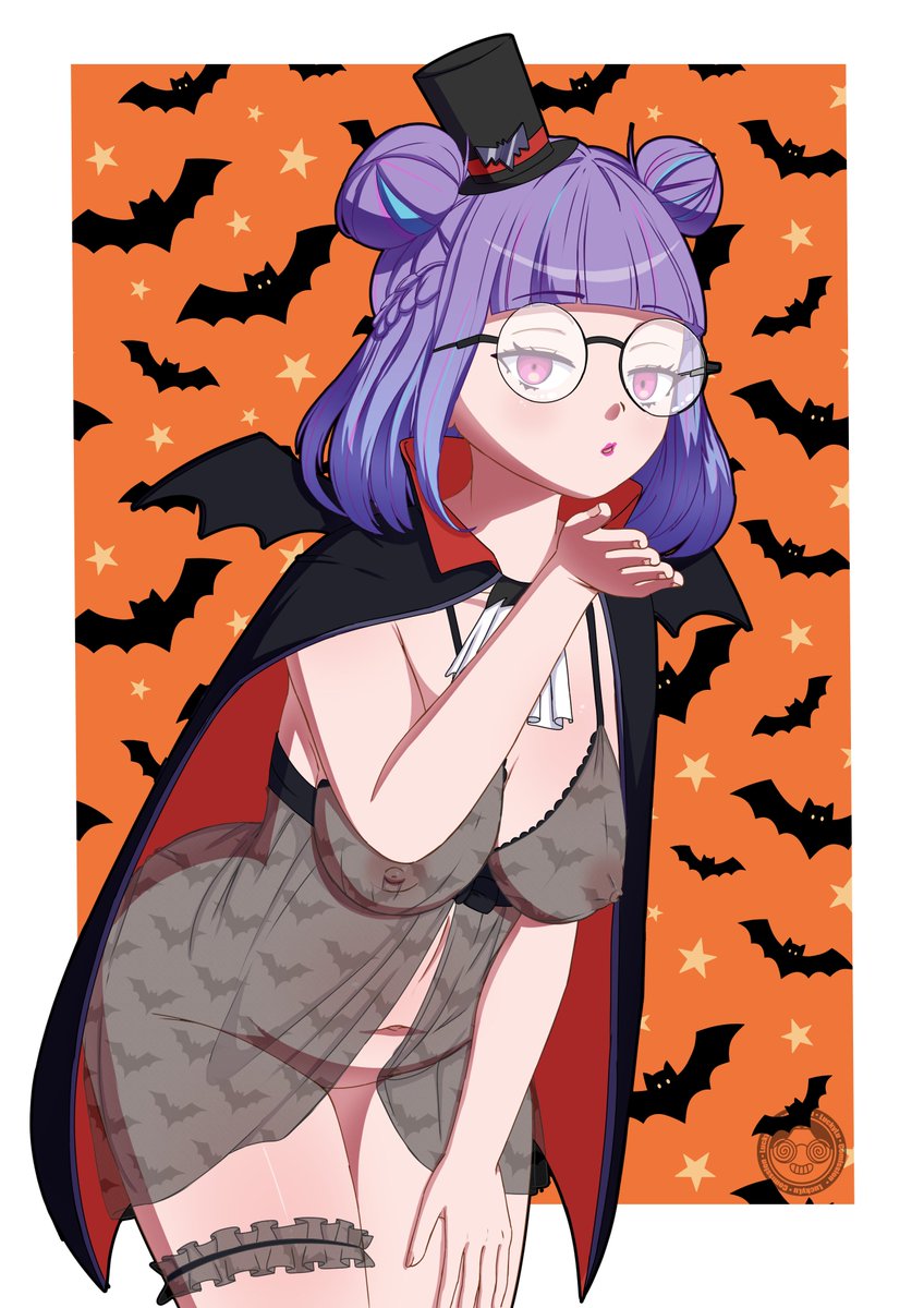 LuckyLewd2508's tweet photo. #Lewdtober #Lewdtober2026 
4. Vampire's Kiss (OC by @Lyzui_) https://t.co/ckb3ZoZR9L