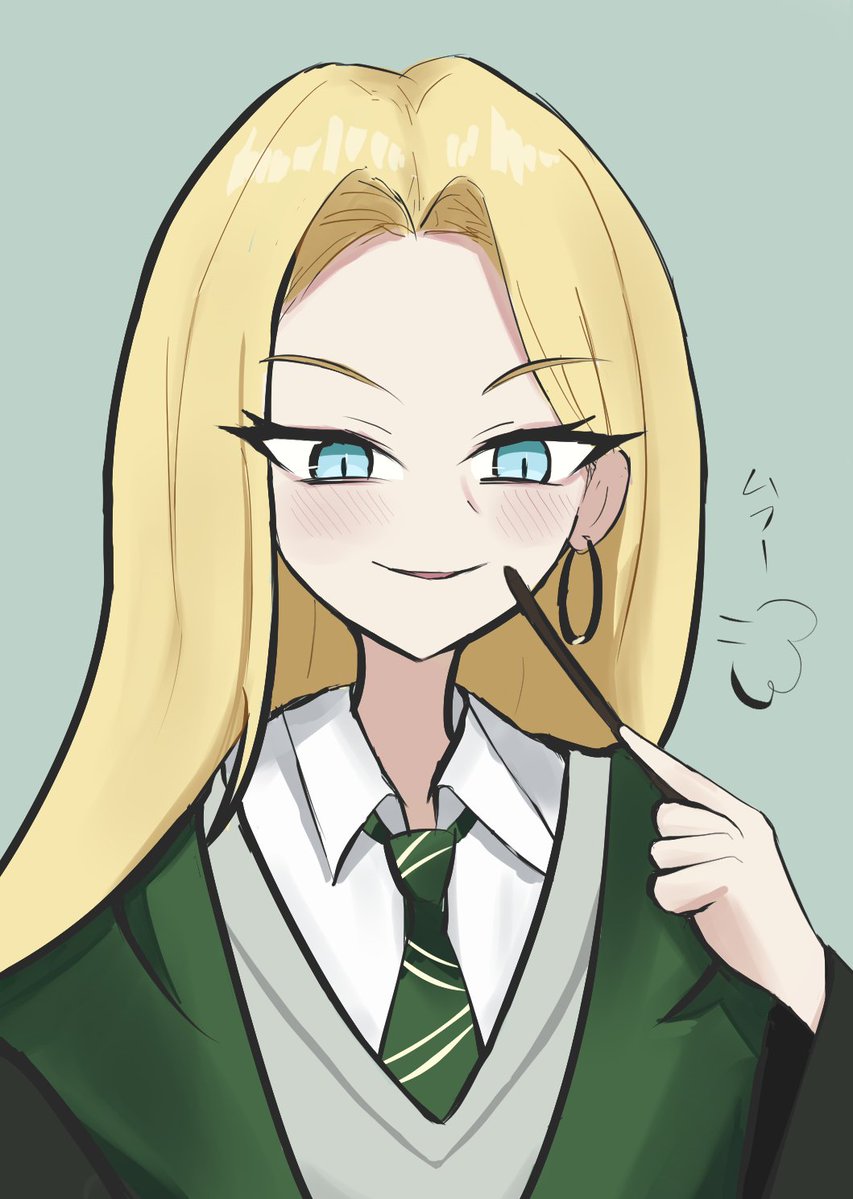 ruzan3rd's tweet photo. ムフーとか言ってそうなマルフォイちゃん https://t.co/amys7ZeKVY