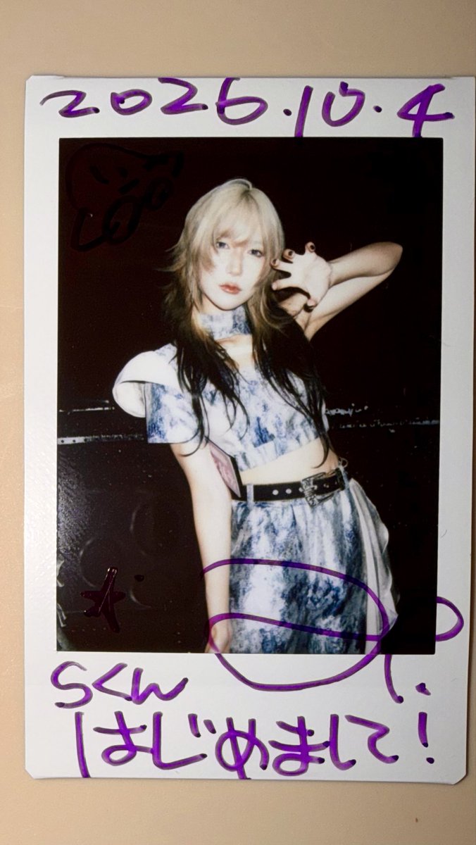 dd_pk_22295's tweet photo. 初めまして冬野ななせさん

クールな顔立ちと、パワフルなライブパフォーマンスからは想像のつかない声とキャラでびっくりしました、

ななせさんのキャラをもっと知りたいので定期的に特典会に行きます

ありがとうございました！
#ふゆのにんげん #冬野ななせ #ジエメイ https://t.co/266d8x9GLy