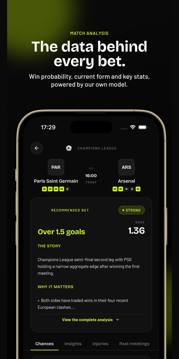 PythonLead's tweet photo. Hey, I made Jarvis Bet please check it out. Released on both IOS and Google Play store.

https://t.co/oAhDAEwQOC

https://t.co/wfjpEaaQzx https://t.co/gYMb8Csc8i